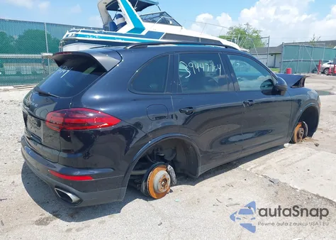 2017 Porsche Cayenne Platinum Edition из США, поврежденный, VIN WP1AA2A29HKA89014